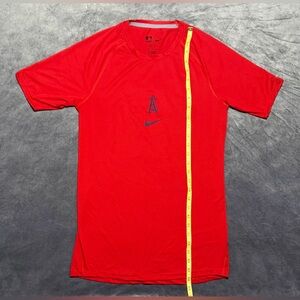 Los Angeles Angels Nike Dri-Fit SIZE SMALL RED